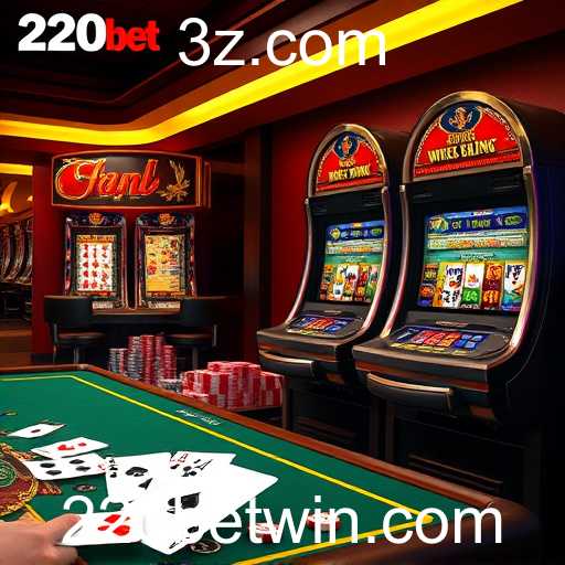 A Emoção do Cassino Ao Vivo na 220bet